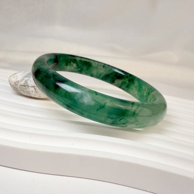 平安健康/心靈能量-《非洲翠飄花手鐲》A23