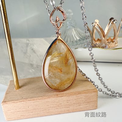 收藏級-《水滴鈦晶項鍊》6