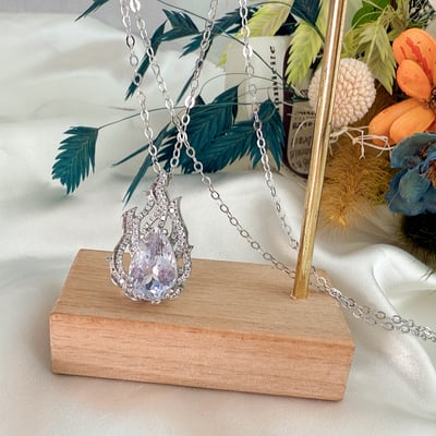 心靈寶石/幸福能量-《烈焰繽紛孔塞石項鍊》6