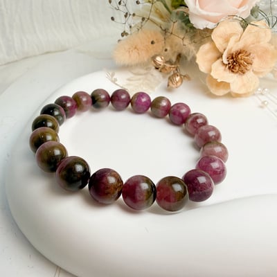 健康財富-《珍藏級西瓜碧璽手鍊》2