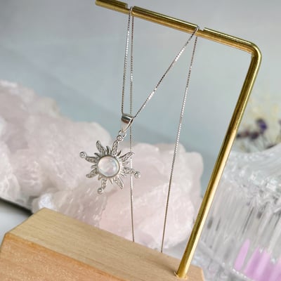 冰種白月光太陽項鍊5