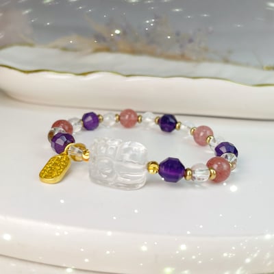 白拓帕貔貅水晶手鍊3