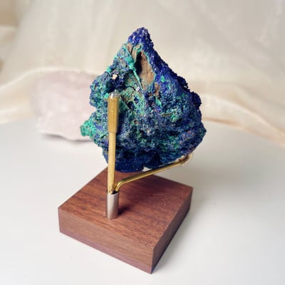 特A級藍銅礦孔雀石共生原石4