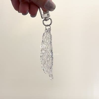 台灣吊飾 海棠花 窗花 復古 仿玻璃 鑰匙圈 紀念品 送禮 掛飾 裝飾 Taiwan 可愛小物 文具 文創8