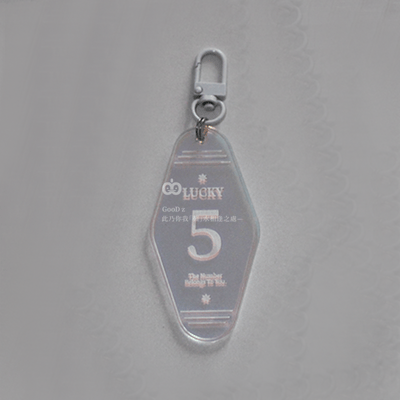 幸運數字 飯店卡吊飾 鑰匙圈 虹彩 生日月 掛飾 擺設 裝飾 掛件 拍照攝影 道具 手作DIY 送禮 祝福14