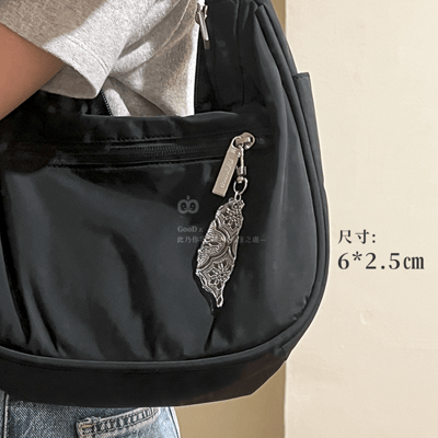 台灣吊飾 海棠花 窗花 復古 仿玻璃 鑰匙圈 紀念品 送禮 掛飾 裝飾 Taiwan 可愛小物 文具 文創5