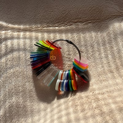 🍎專屬色票 | 壓克力板 樣品 色票卡 色票板 目錄 金蔥 海棠 水波紋 長虹 鏡面 夜光 珍珠板 霧面 透明9