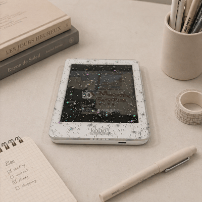 電子書 螢幕保護板 壓克力 海棠花 金蔥板 毛玻璃 電子閱讀器 kobo hyread boox 文石3