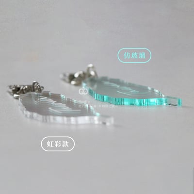 台灣吊飾 虹彩 仿玻璃 鑰匙圈 紀念品 送禮 掛飾 裝飾 Taiwan 可愛小物 文具 文創 手作DIY4