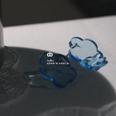 梅花耳環 S925純銀 銀針 花朵系列 壓克力 耳針 耳釘 耳環 裝飾 精緻 創意 簡約 少女心 改耳夾6