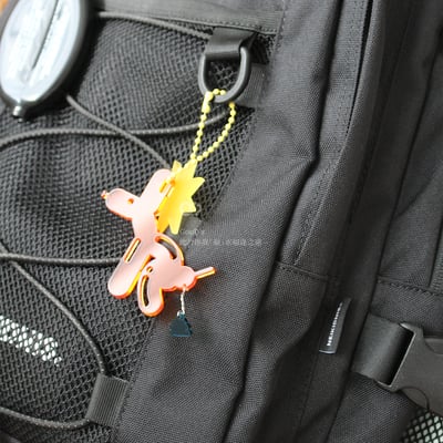 氣球狗吊飾 鑰匙扣 鑰匙圈 壓克力 小狗 包包掛飾 裝飾 創意 掛件 透明 童趣 文創 手作DIY 客製化5