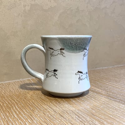大堀相馬燒 京月窯 馬克杯3