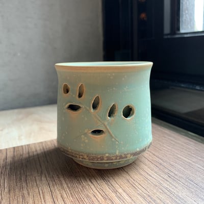大堀相馬燒 京月窯 藍洞茶杯 (單個)4