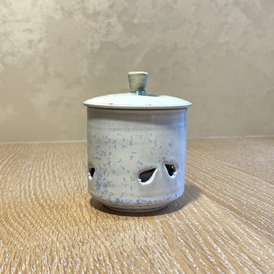 大堀相馬燒 京月窯 紫彩系列 蓋付二重茶杯組（兩入）4