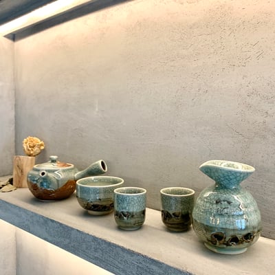 大堀相馬燒 京月窯 岩洞之饗4