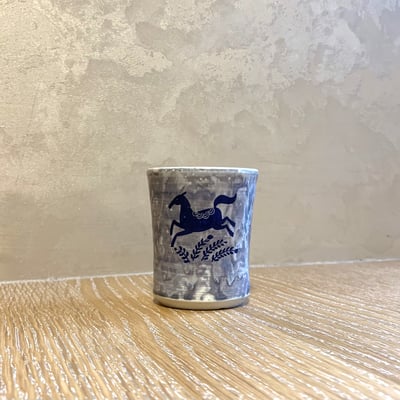 大堀相馬燒 京月窯 堆疊茶杯一組2