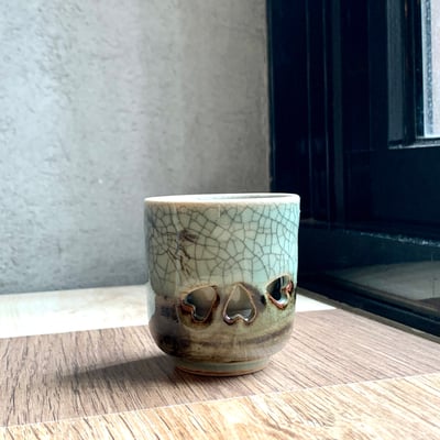 大堀相馬燒 京月窯 心意陶杯 (單個)1