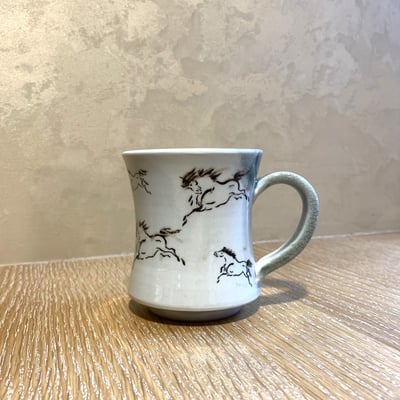 大堀相馬燒 京月窯 馬克杯1
