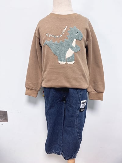 【MEMORY 牛仔系列◆縮口◆牛仔藍.標語拼布俐落白車線｜長褲】3