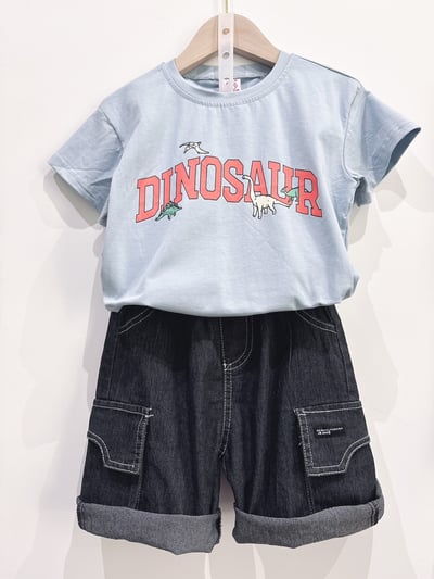 【Dinosaur Adventure恐龍星球探險｜短T】3