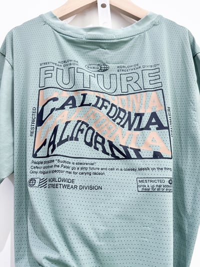 【FUTURE/冰感科技/雙面字母印花｜短T】3