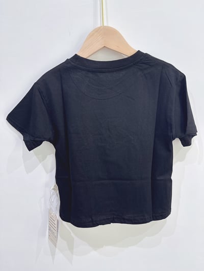 【RUEES BRIDGE｜美式潮流感黑色｜短T】2