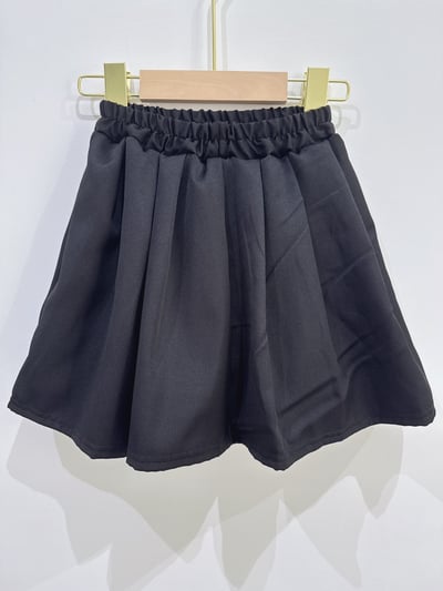 【Flare Skirt Pants｜韓風甜美氣質｜短裙(內有底褲)】4