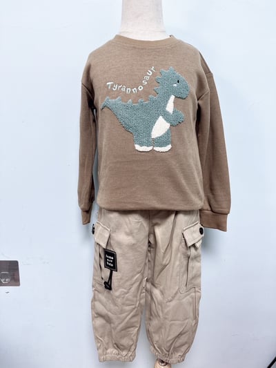 【Pocket overalls 薄◆梭織◆卡其色.百搭口袋工裝風.休閒束口｜長褲】4