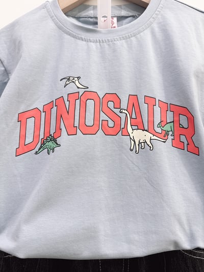 【Dinosaur Adventure恐龍星球探險｜短T】4