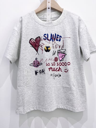 【Childlike Slaves童趣塗鴉可愛小圖案｜短T】1