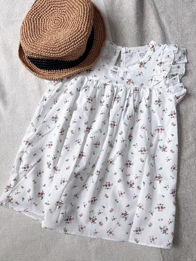 【Floral Lotus Leaf花語荷葉袖｜上衣洋】5