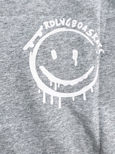 【Smile Skateboard前微笑後滑板塗鴉風｜短T】6