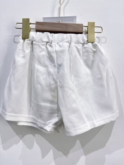 【甜心荷葉水鑽短褲】5