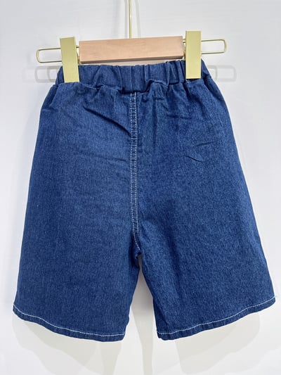 【POCKET DENIM｜雙大口袋造型藍牛仔｜短褲】4