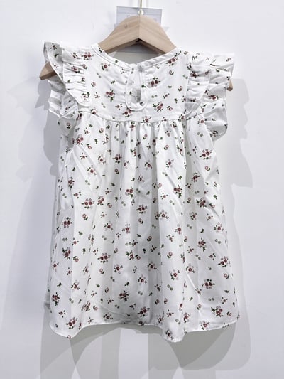 【Floral Lotus Leaf花語荷葉袖｜上衣洋】2