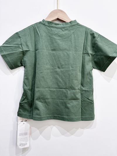 【INDIEN SQUARE撞色方塊字母印花｜短T】2