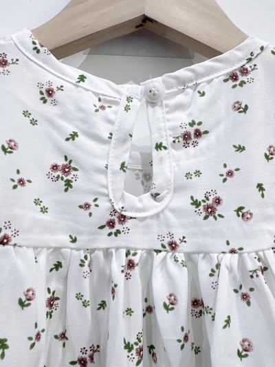 【Floral Lotus Leaf花語荷葉袖｜上衣洋】3