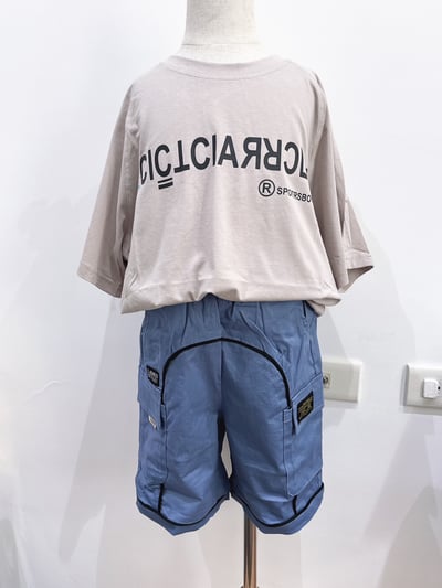 【Direction pointer超柔前英文後指針｜短T】4