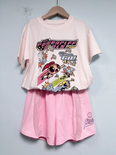 【Pink Smile粉紅微笑涼感有內裡｜短褲】3