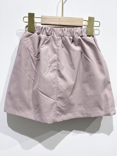 【Work Pocket Skirt工裝口袋(內有底褲)｜短裙】6