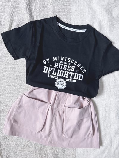 【Work Pocket Skirt工裝口袋(內有底褲)｜短裙】4