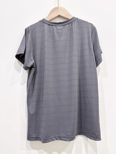 【Tenacious function灰色登山機能涼感｜短T】2