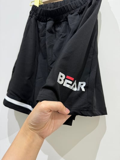 【GOLF BEAR Skirt 白線條運動褲裙｜褲裙】7