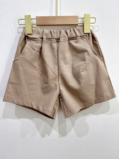 【EVERYDAY BASIC｜極簡風淺卡其｜短褲】2