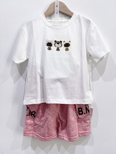 【B.N.I.R印字棉質左右口袋｜短褲】7