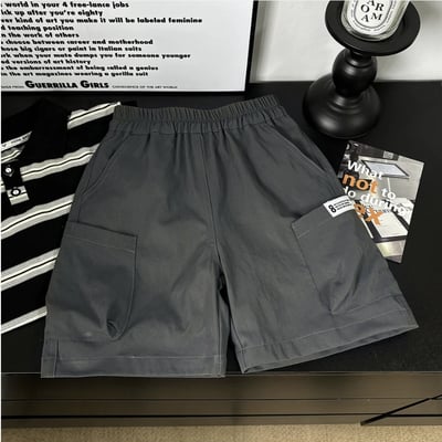 【多口袋純棉短褲】2