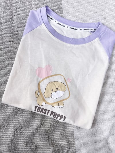 【TOAST PUPPY 小吐司狗狗｜短T】4