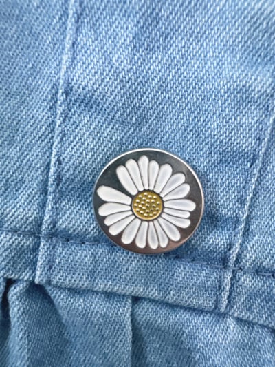 【Daisy flowers雛菊小花丹寧(內有底褲)｜短裙】6