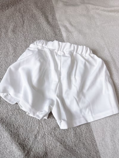 【甜心荷葉水鑽短褲】2