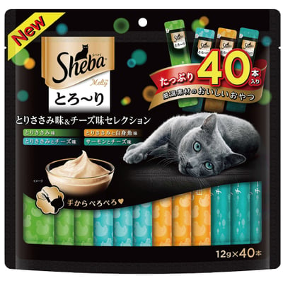 日本 Sheba 誘惑泥 雞肉起司口味 12gx40入1